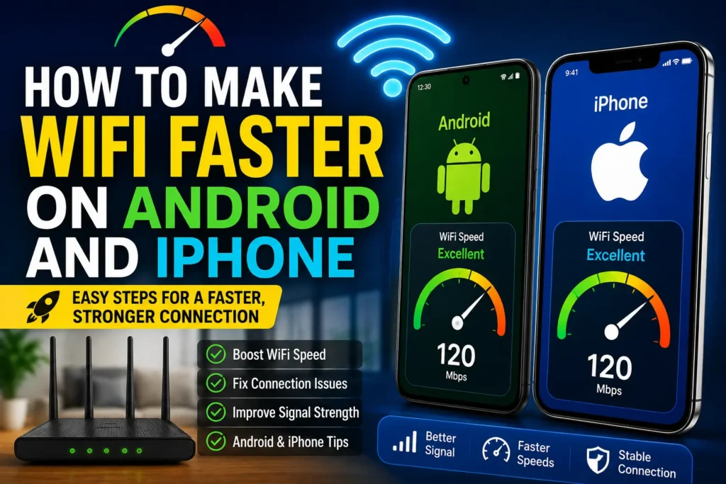 How to Make WiFi Faster on Android and iPhone: