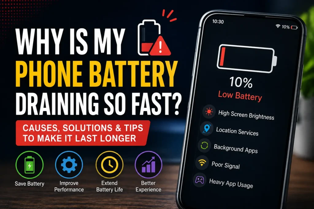 Why Is My Phone Battery Draining So Fast? 15 Ways to Fix It