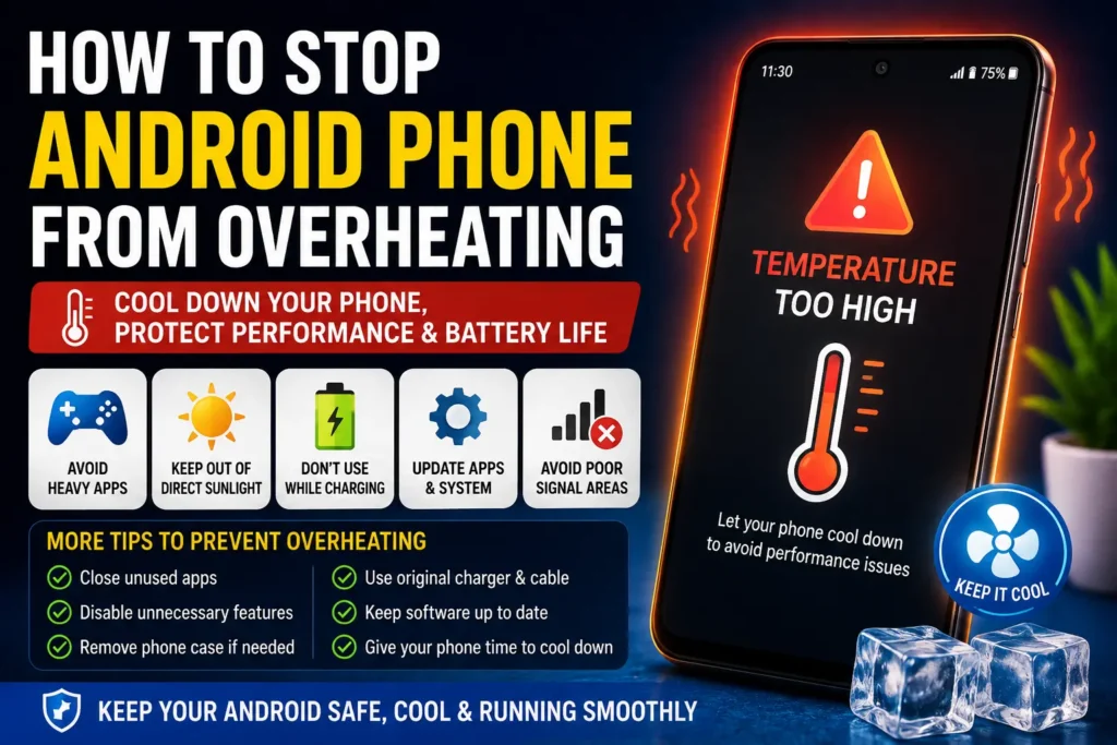 How to Stop Android Phone From Overheating: 15 Practical Ways to Fix It