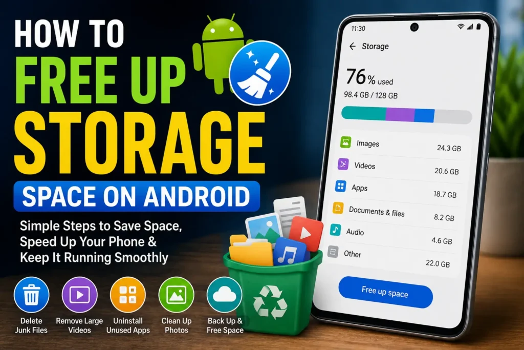 How to Free Up Storage Space on Android: 15 Safe and Effective Ways