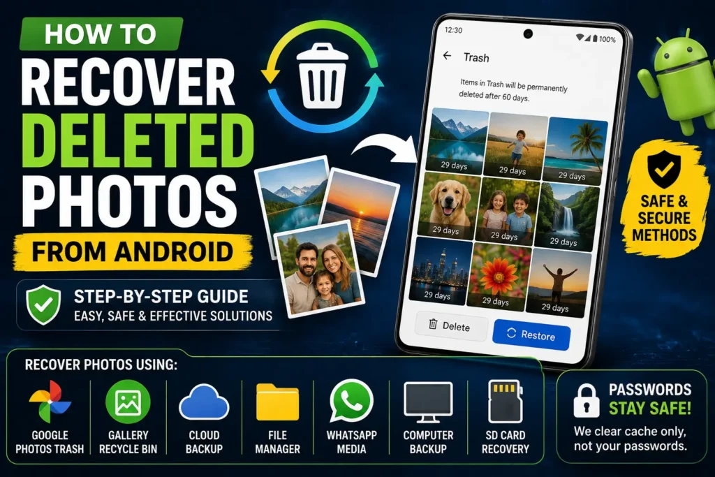 How to Recover Deleted Photos From Android: 10 Practical Methods That Can Work