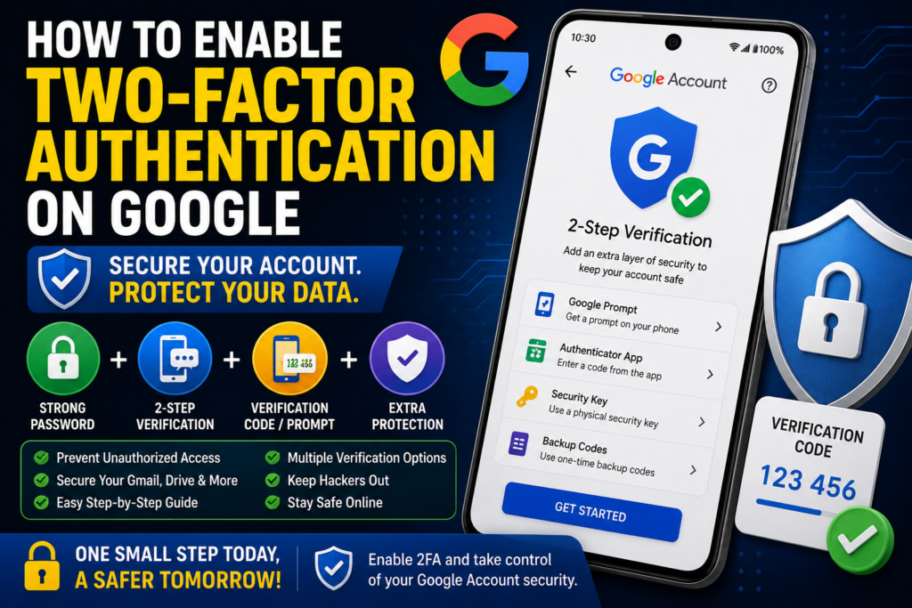 How to Enable Two-Factor Authentication on Google: Complete Step-by-Step Guide